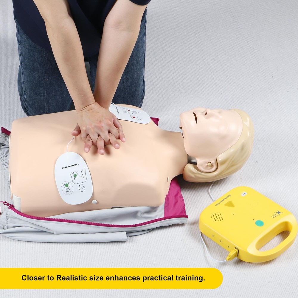 AED Trainer, AED Trainer Device Only Use for First Aid Classes with 5 Trainin...