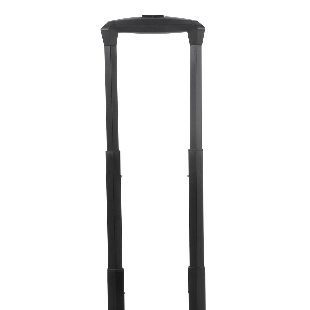 Lockable Mobile Rolling File Storage Chest Letter Document Telescopic Pole Case