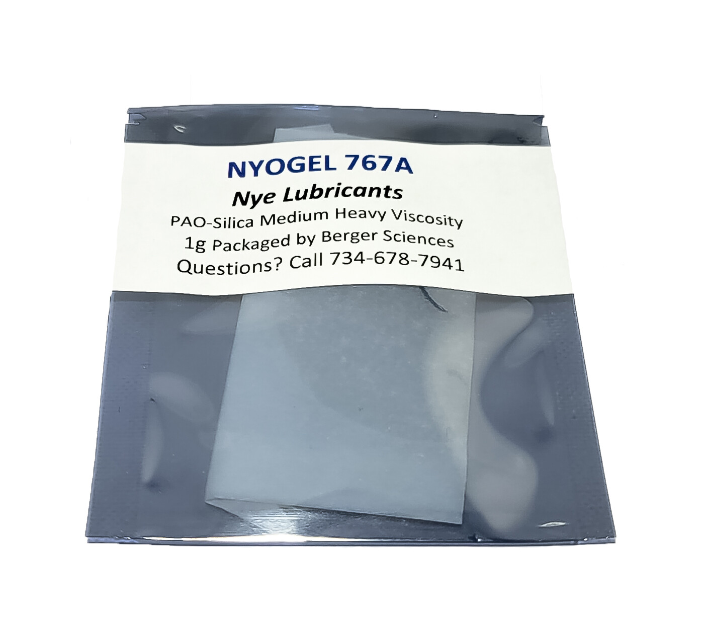 Nye Rheolube, Nyogel, Flourocarbon Gel, Uniflor 1g Synthetic Grease Samples