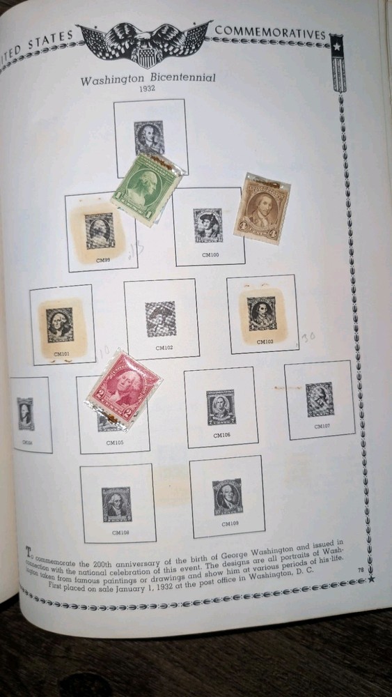 Stamps The American Plate Block Album & The All American Stamp Album 1958 Read**