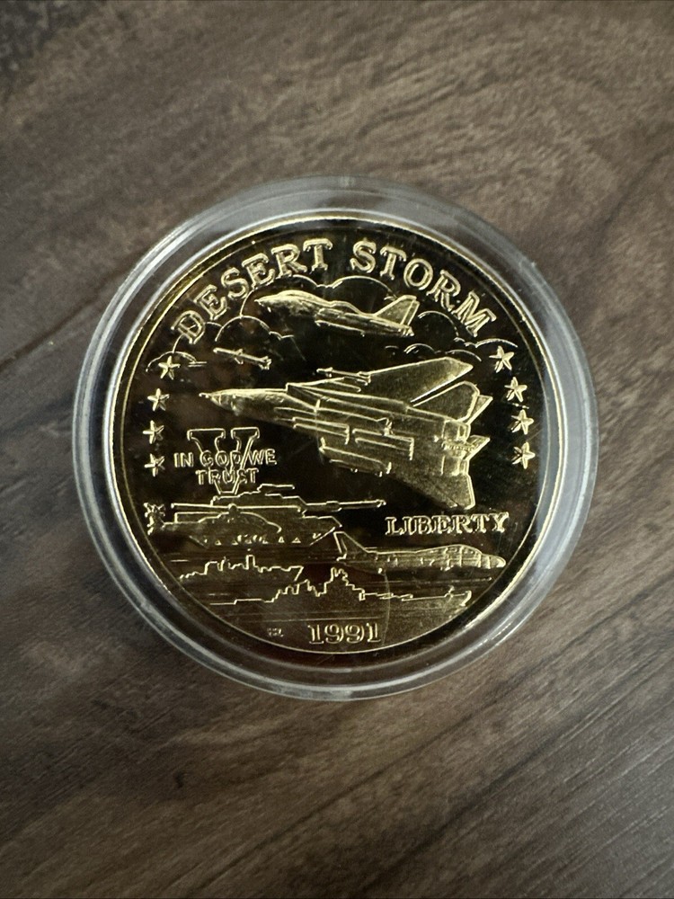 1991 Desert Storm Commemorative $20 coin