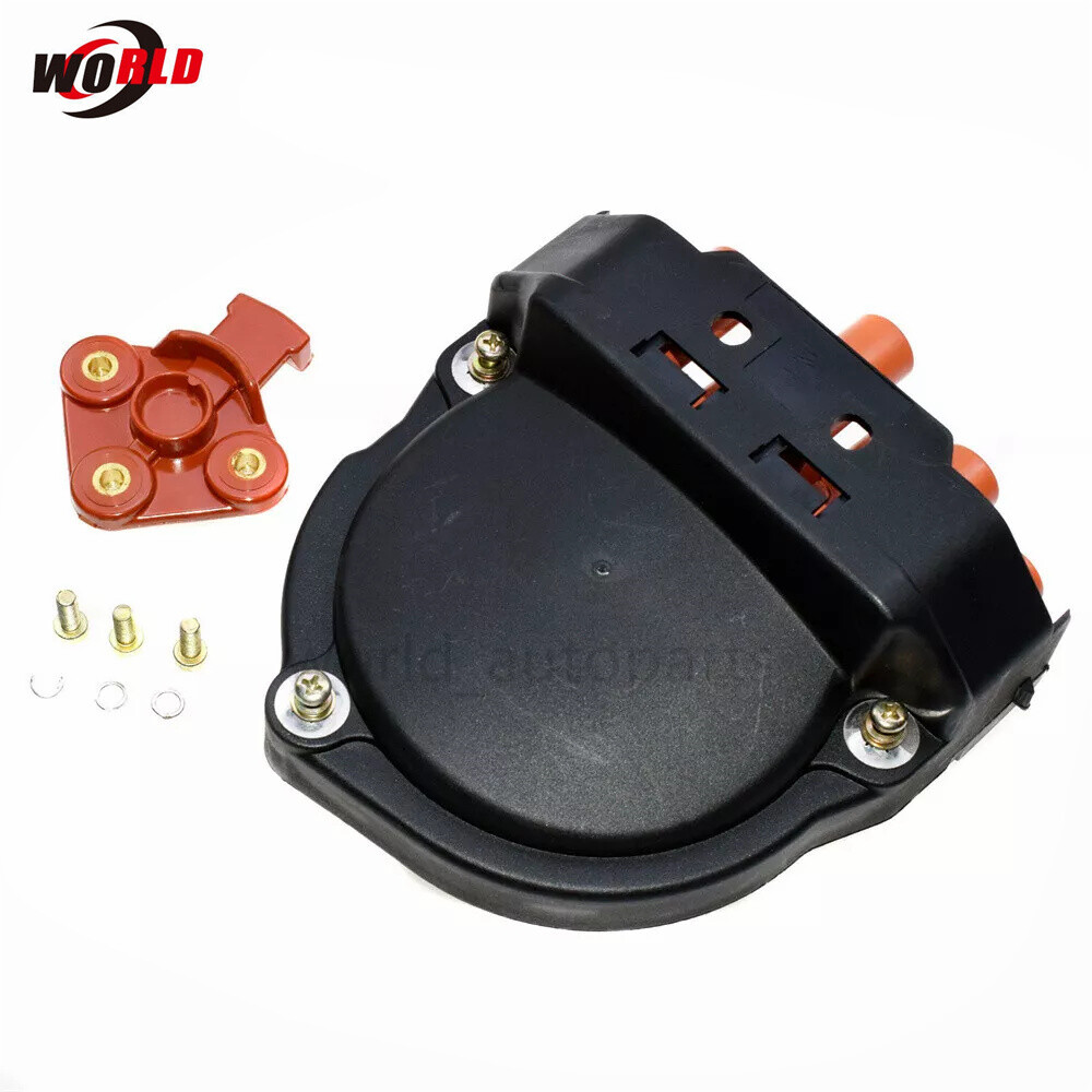 Fits BMW E23 E24 E28 E30 E31 E32 New Distributor Cap & Rotor 12111725070 US
