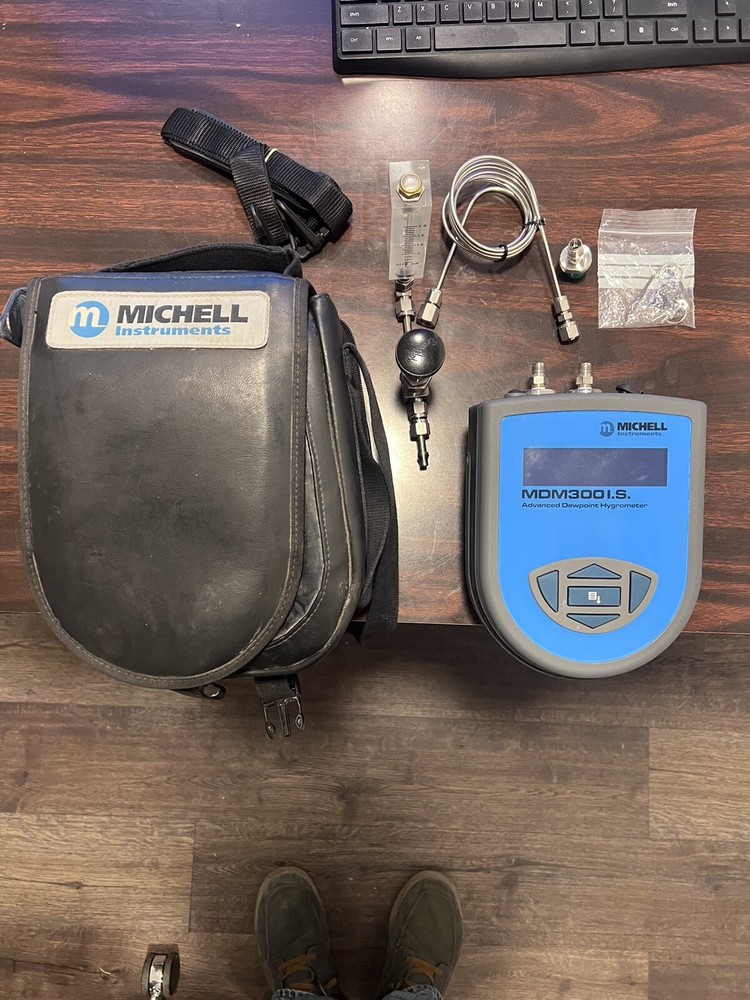 MICHELL MDM300 I.S. Dewpoint Hygrometer -  OK TESTED | INCOMPLETE ACCESSORIES