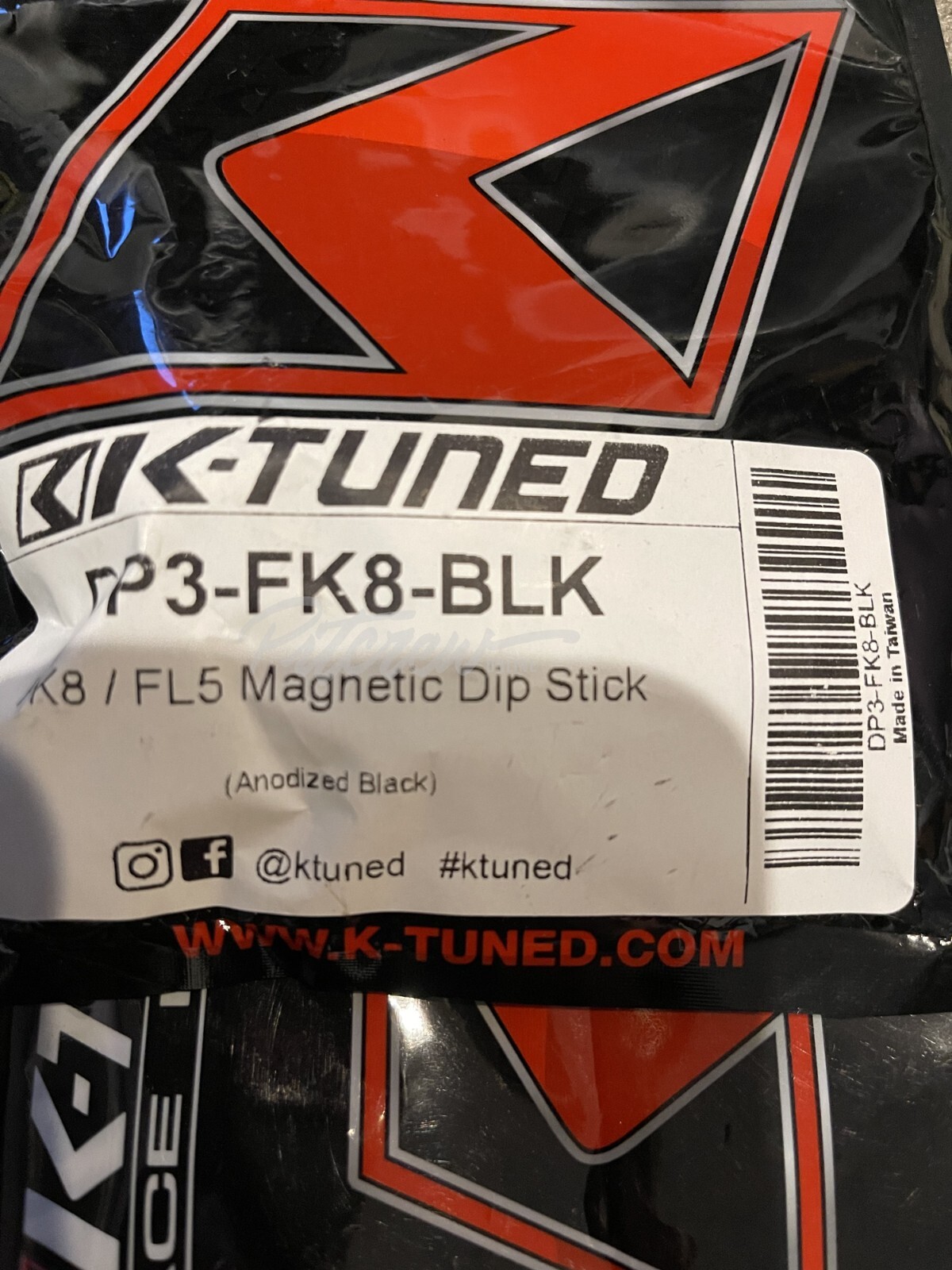 K-Tuned Magnetic Dip Stick For FK8 FL5 Civic Type R DP3-FK8-BLK