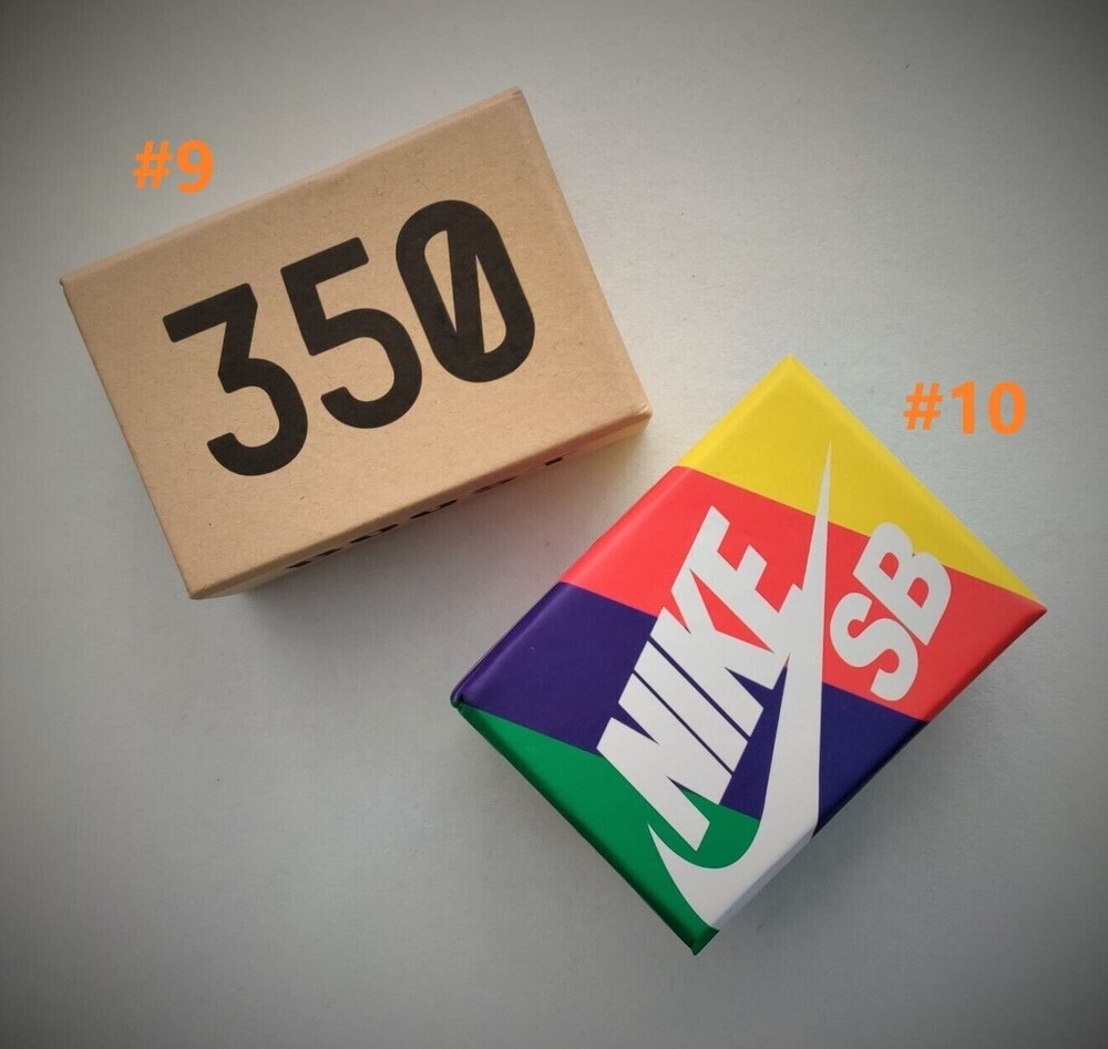 Mini sneaker shoebox