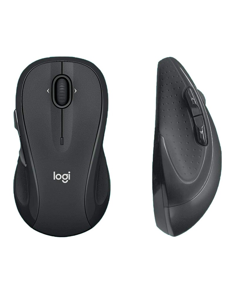 New Logitech M510 Wireless Laser Mouse for PC/MAC with Unifying Receiver - Gray