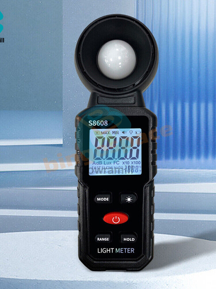 Digital illuminance Light Meter Lux meter Photometer 200000Lux Luxmeter Tool