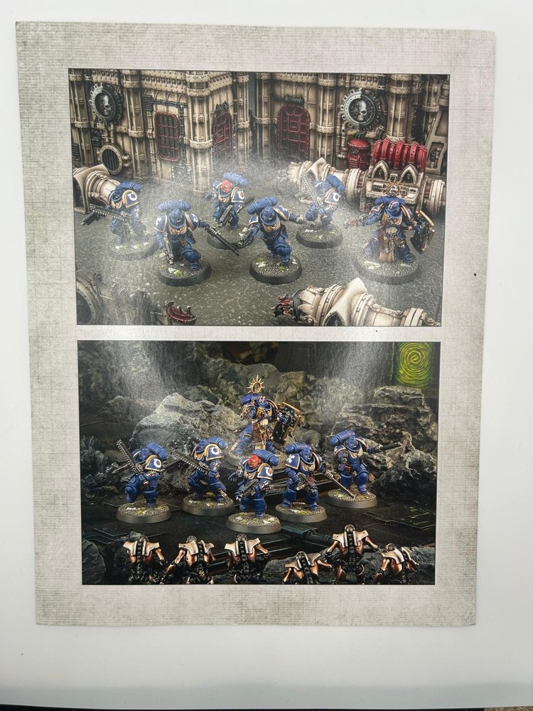 Warhammer 40K Assault Intercessor Squad Primaris Lieutenant Sheet