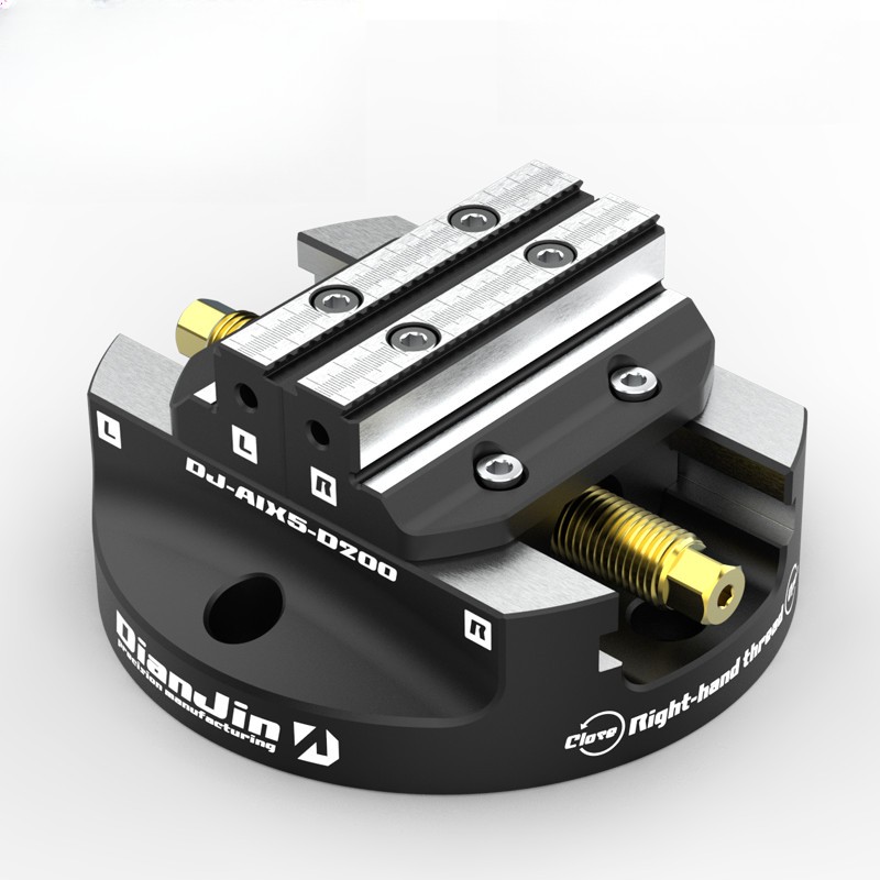 4/5 axis quick-change fixture zero-point circular disc type integral chuck