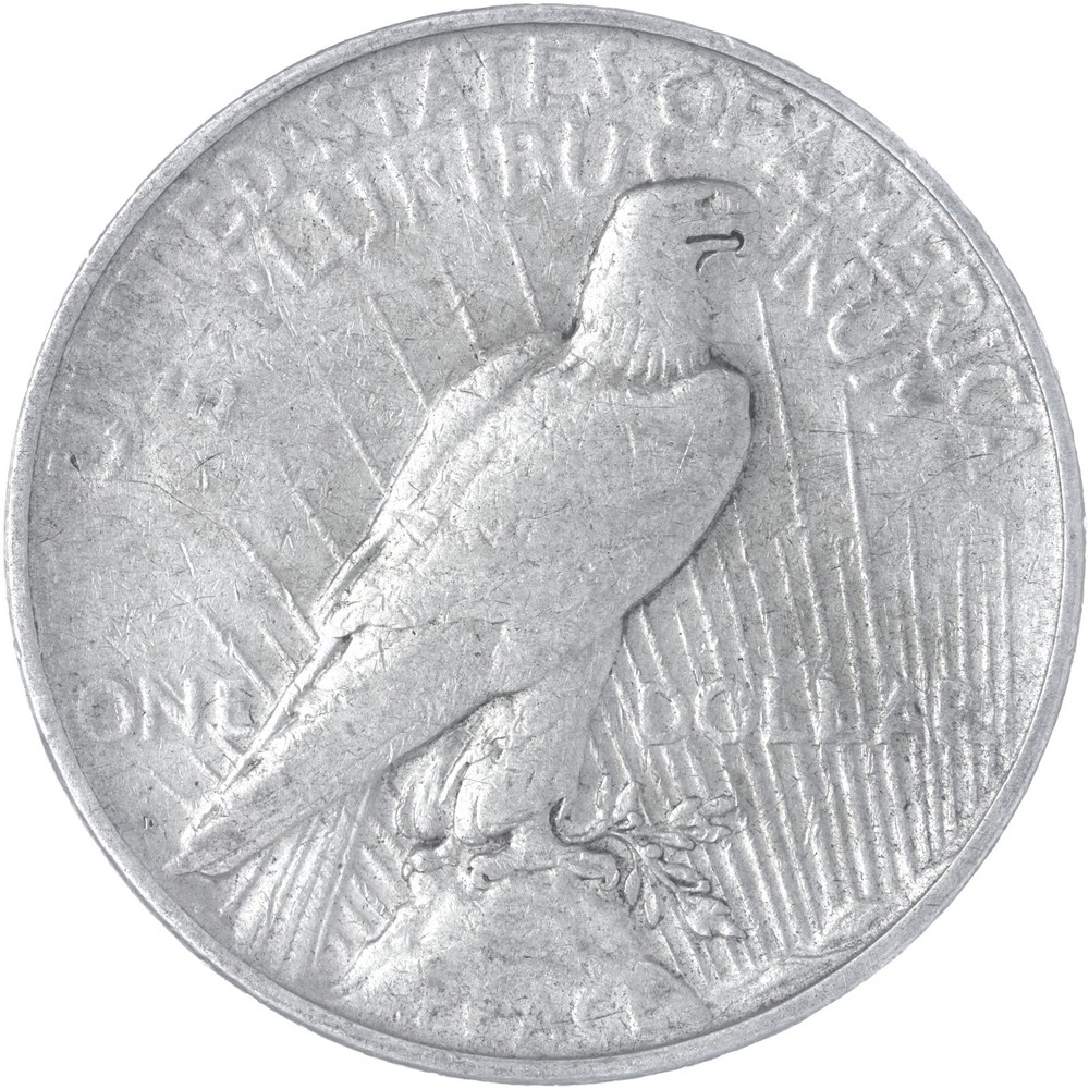 1934 D Peace Dollar Fine See Pics K050