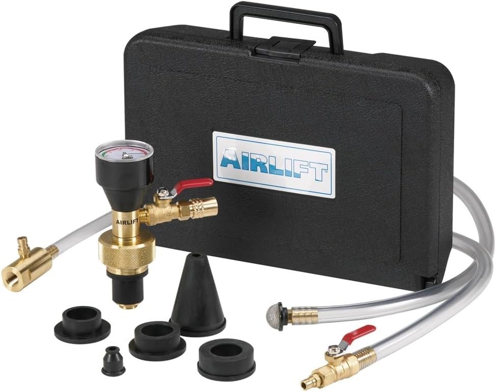 Universal Airlift Cooling System Tool - Leak Detection & Fast Refill Capability