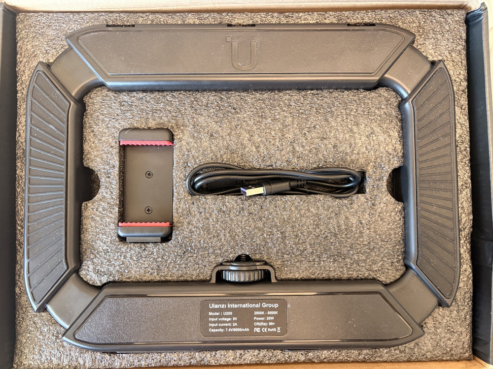 Ulanzi U200 Camera Ring Light Video Rig