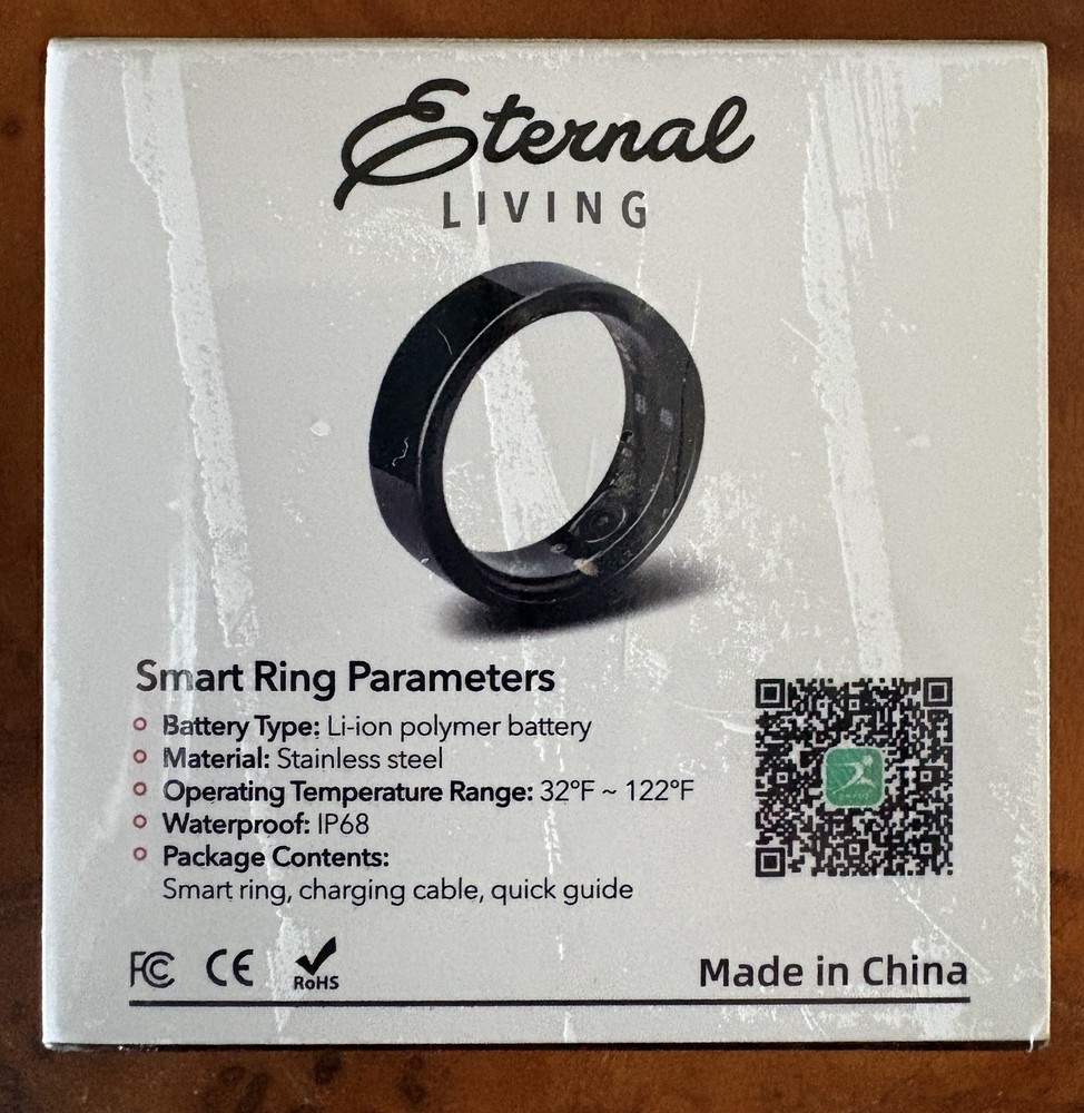 Eternal Living Smart Ring Size 10