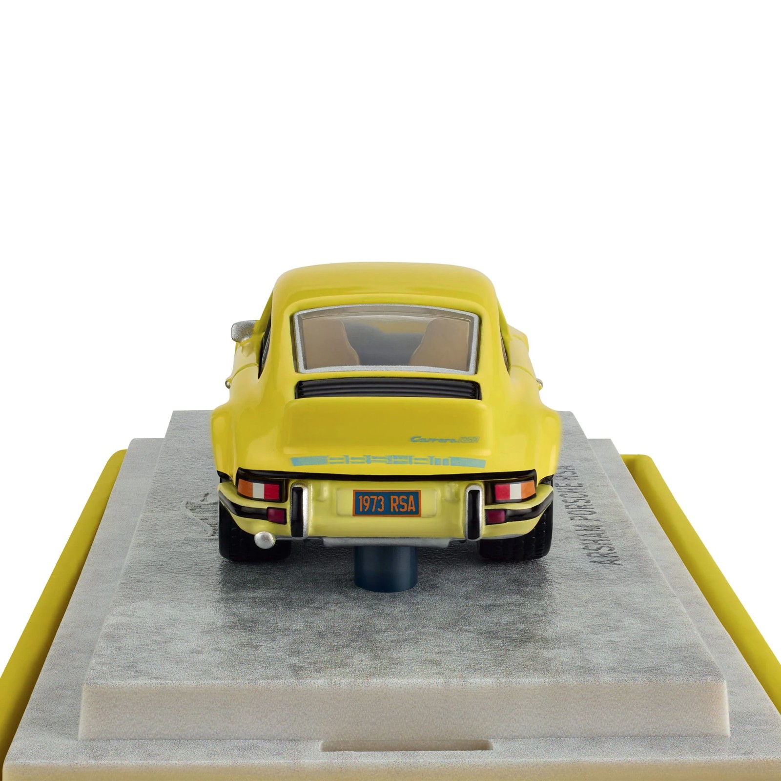Hot Wheels Daniel Arsham 1973 PORSCHE 911 RSA Yellow 1:64 Mattel Creations JGK64
