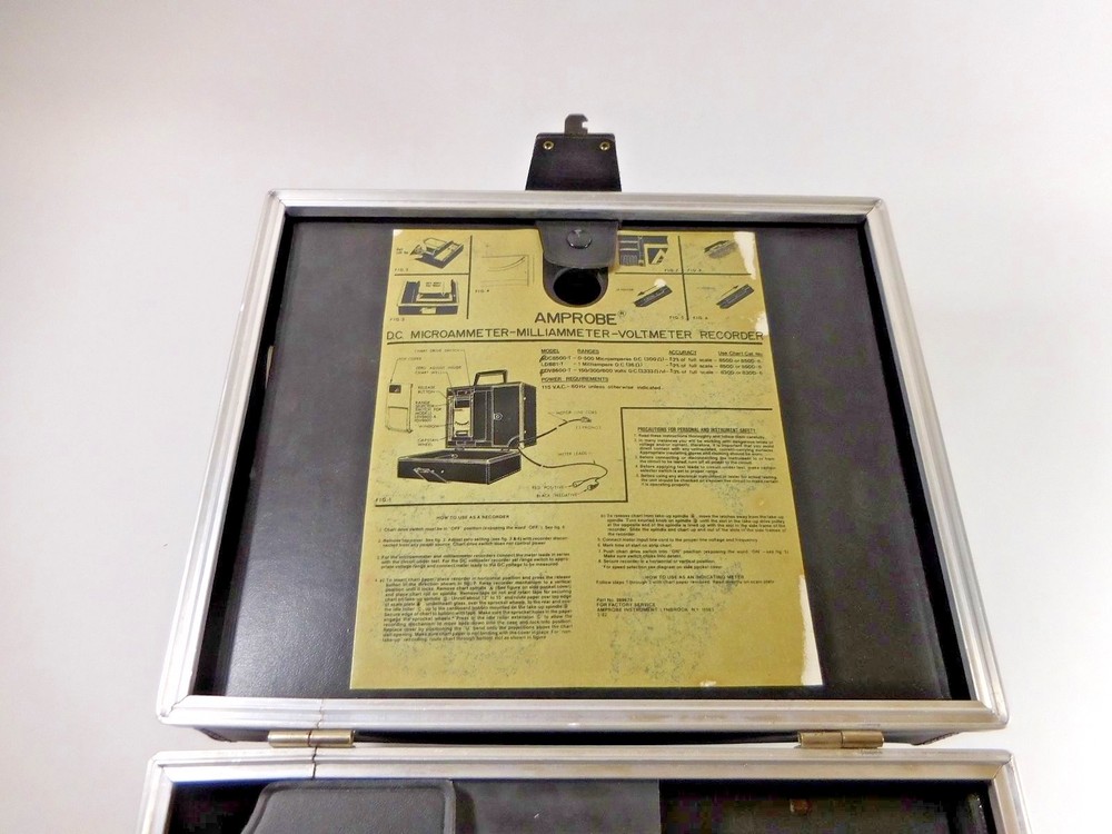 Amprobe Instruments D.C. Microammeter Recorder Model PDC8500