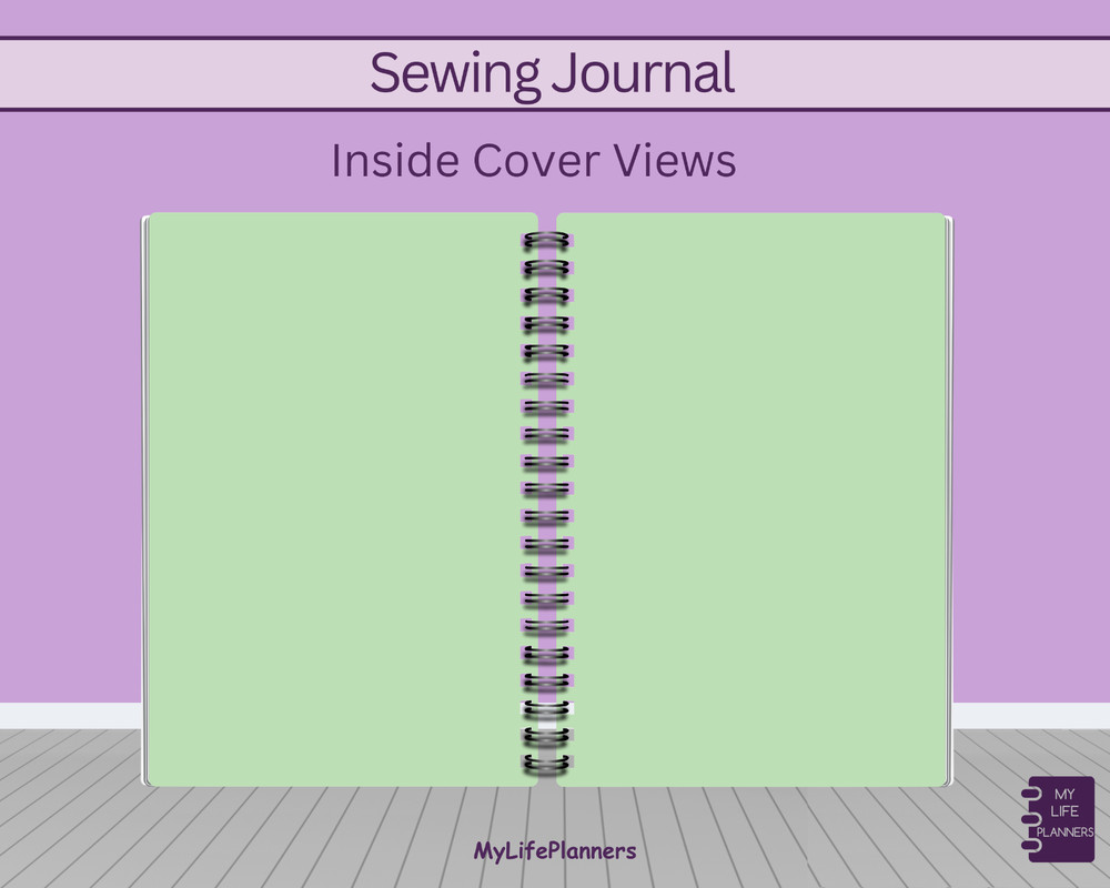 Sewing Journal, Sewing Notebook, Sewing, Hobby Journal, Craft Journal