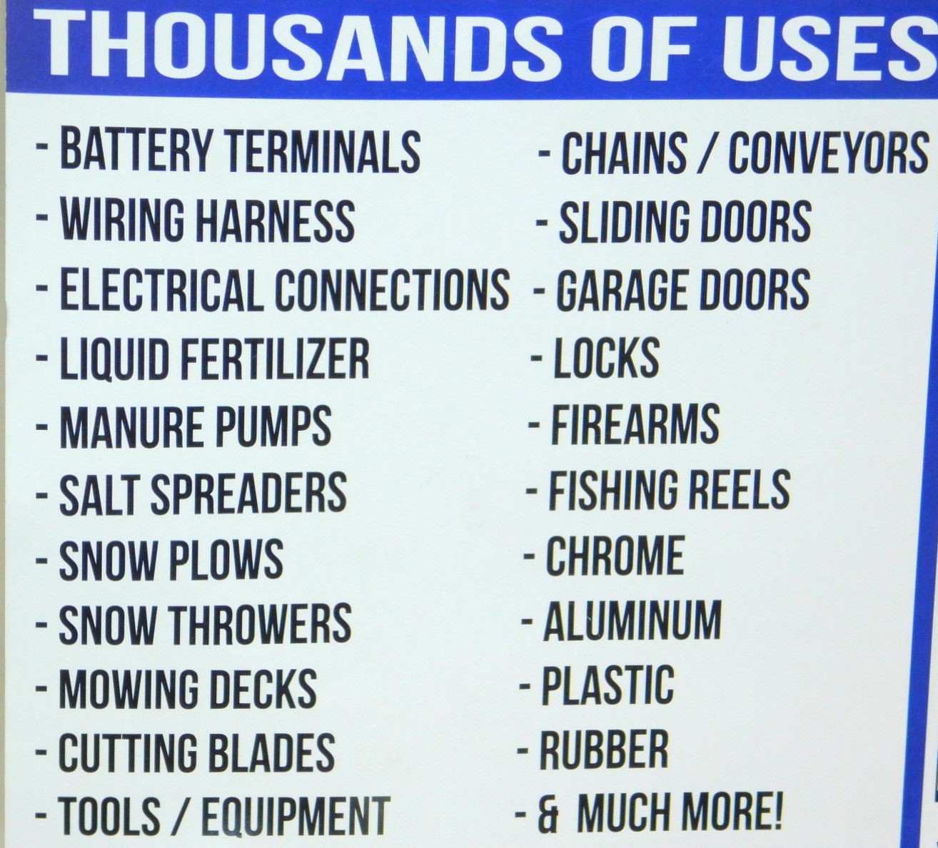 " BLACK " PFC 1- GALLON Rust Proofing Undercoating Made in the USA !