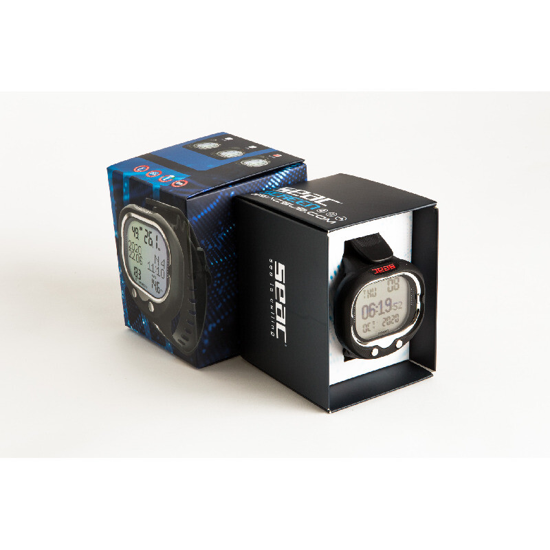 Seac Screen Black/Red Dive Computer - Open Box Wrist Dive Computer