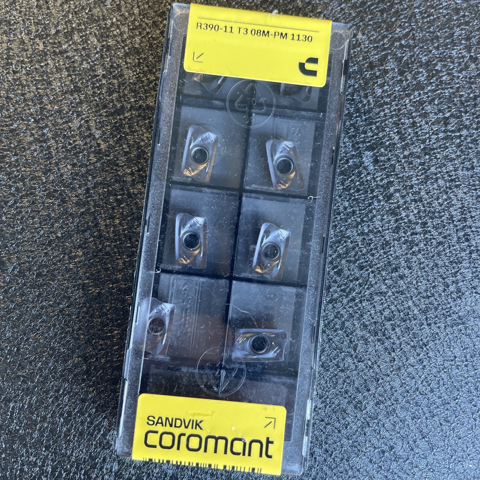 Sandvik Coromant R390-11 T3 08M-PM 1130 Carbide Milling Inserts (Box of 10)