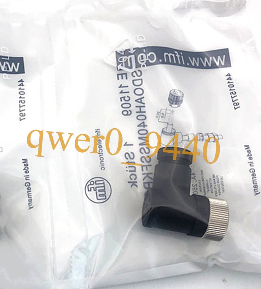 1pc New IFM Sensor Connection Plug E11509 SDOAH040MSSFKPG