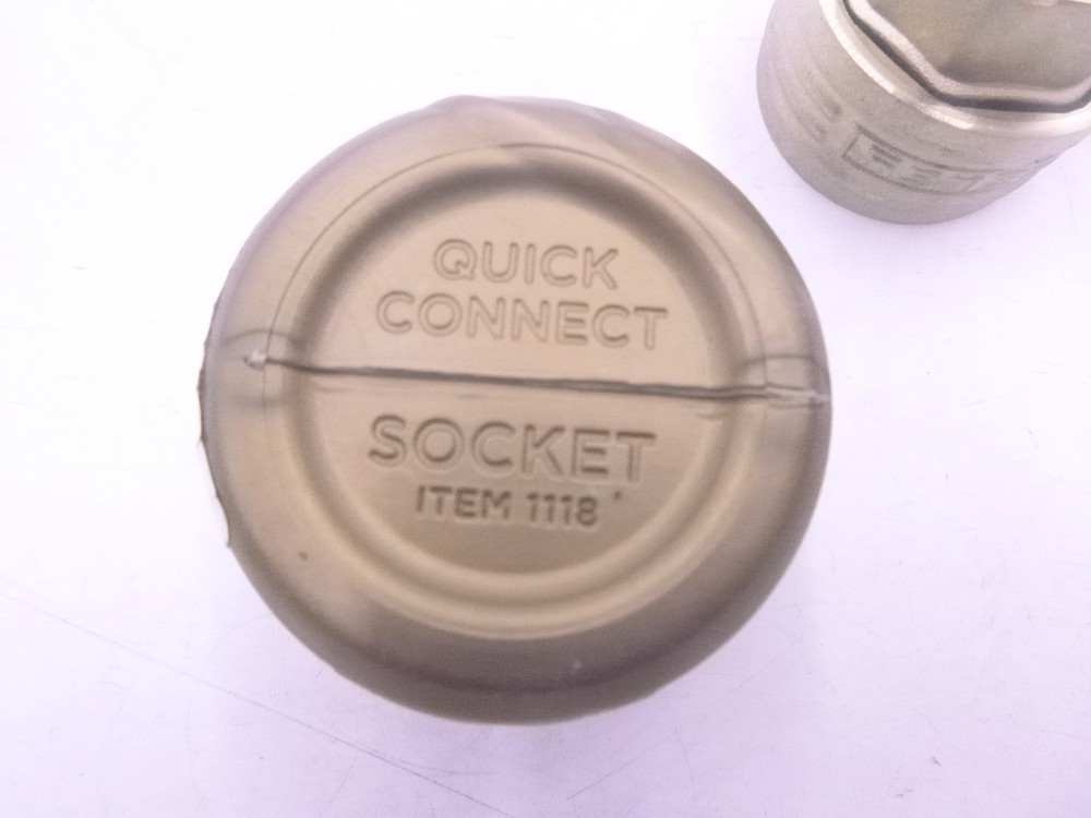 Eley Quick Connect Socket 1118 Brass