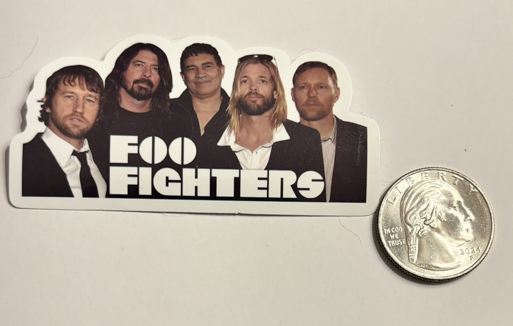 Foo Fighters Rock Band Sticker
