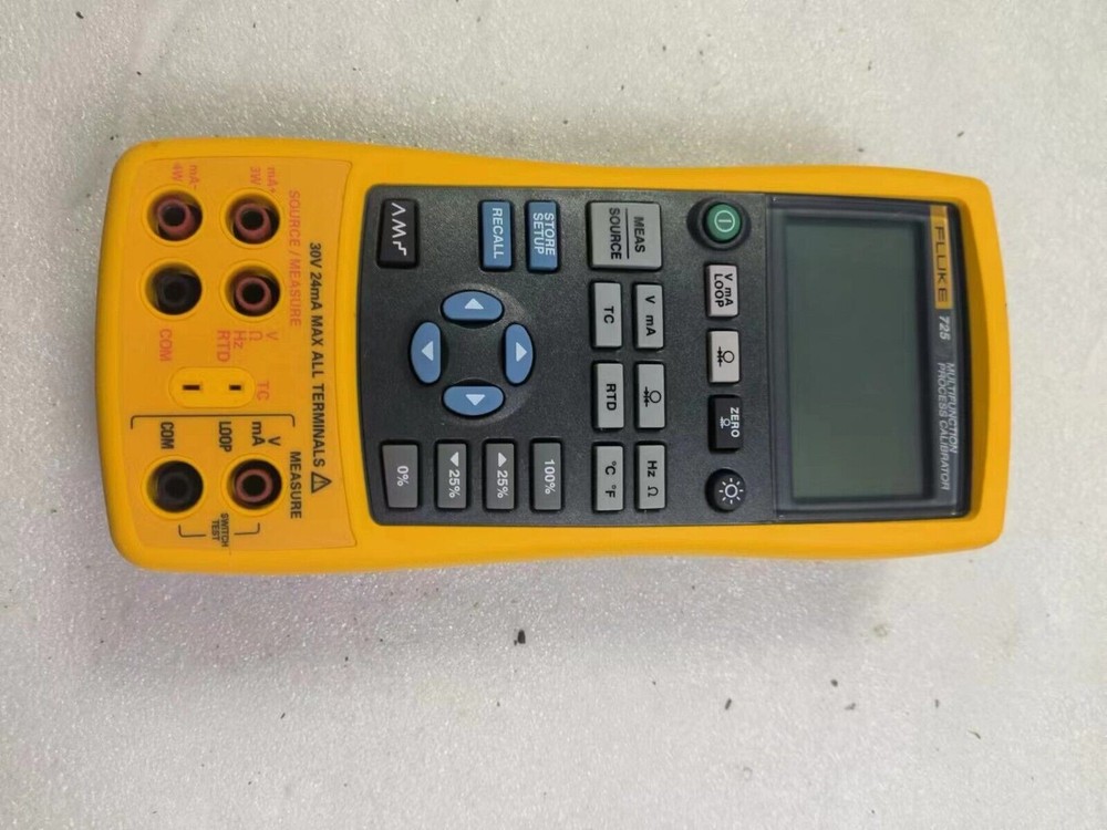 Used Fluke 725 Multifunction Process Calibrator Calibrated and tested good
