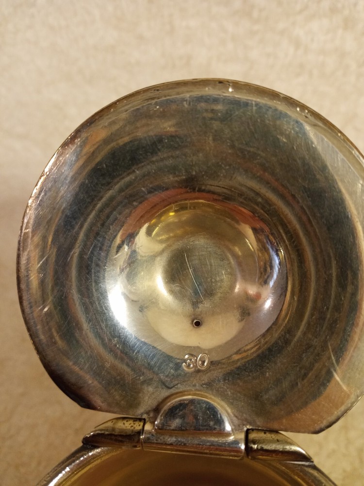 Reed & Barton 1p Lidded Silver Plated Creamer #30