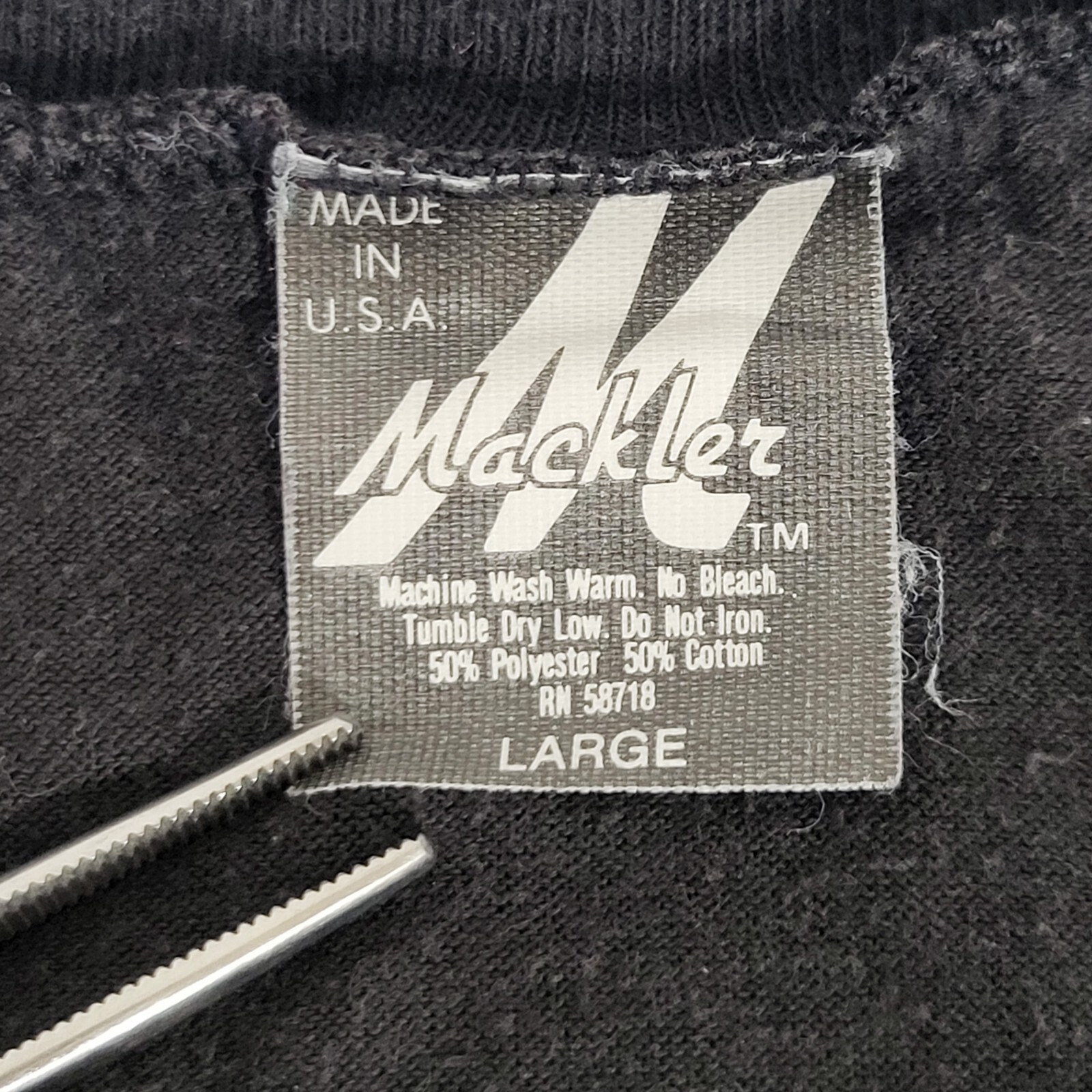 Foreigner Vintage 80s Sleeveless T-Shirt Size Large Black Agent Provocateur Tour