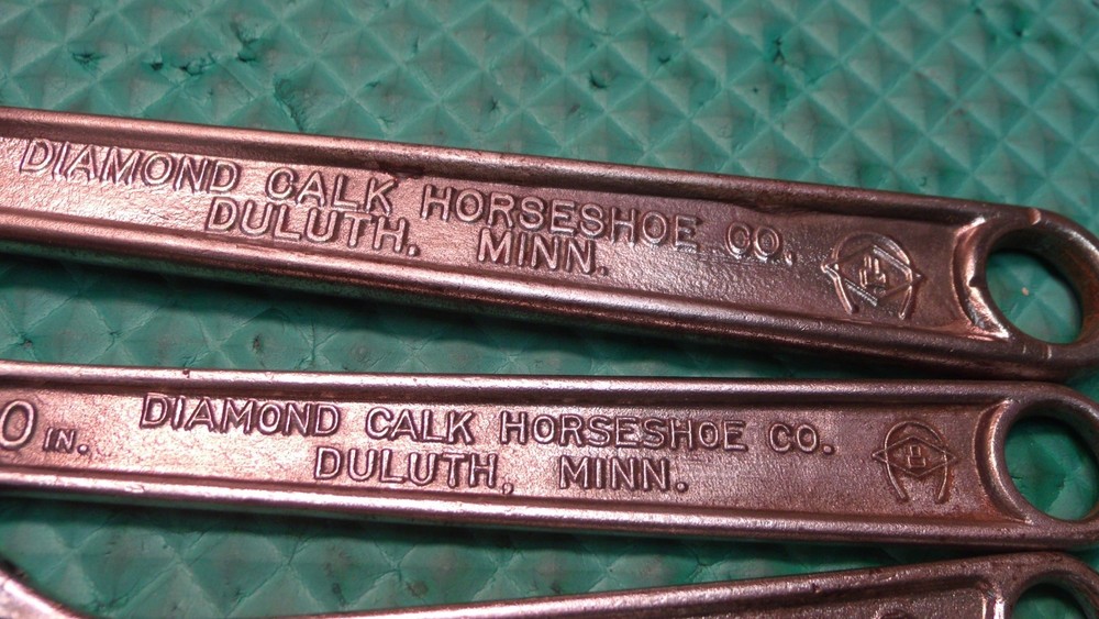 4 PCS. "DIAMALLOY" U.S.A. ADJUSTABLE END WRENCHES