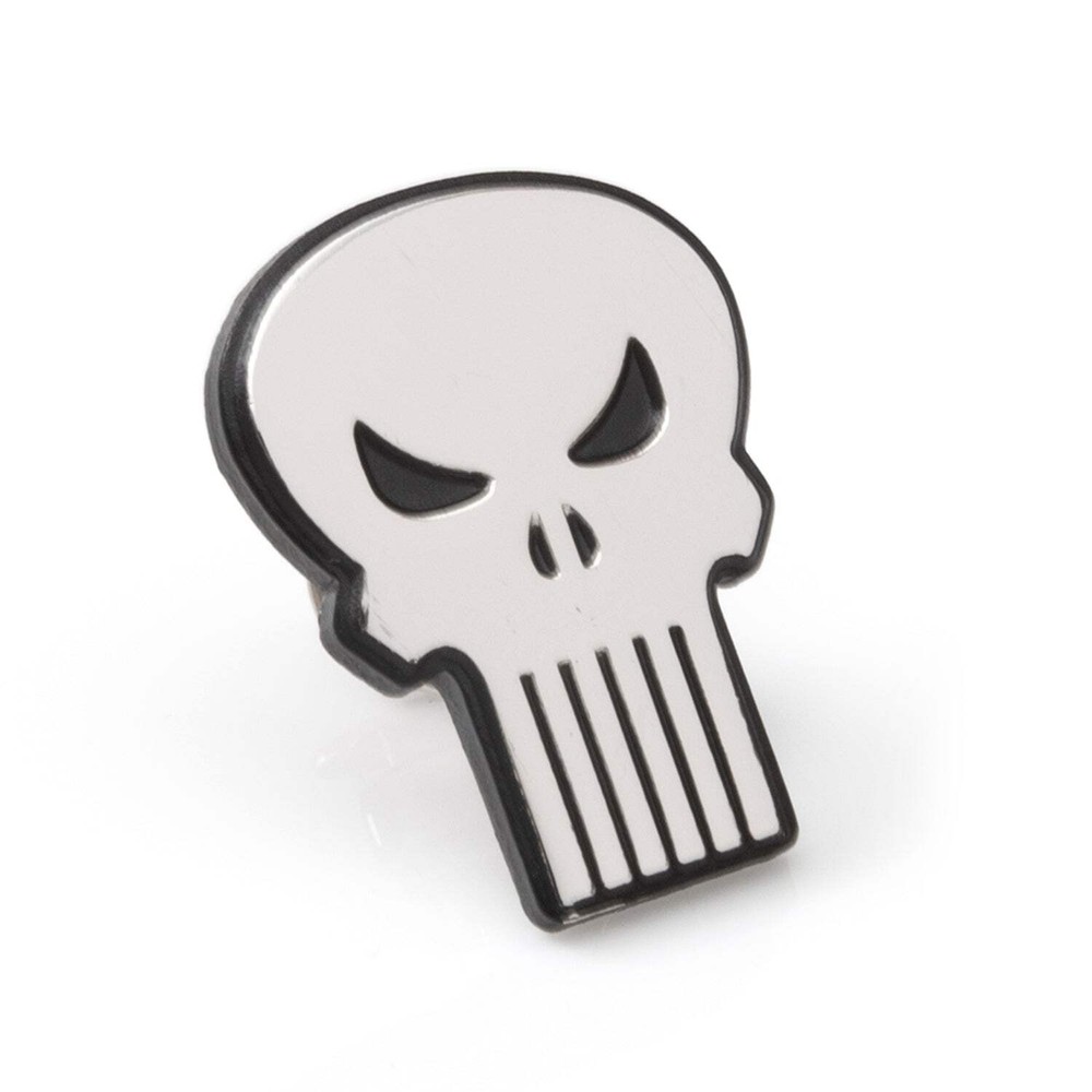 Marvel The Punisher Silver Lapel Pin