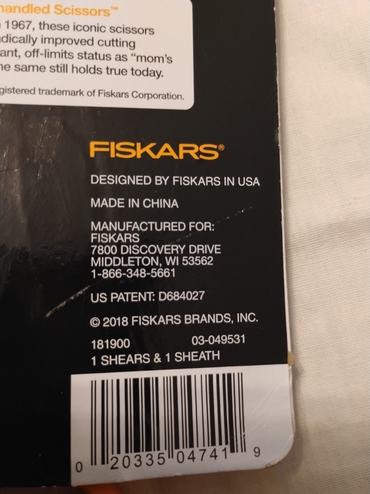 Fiskars RazorEdge 9" Fabric Scissors - (181900)