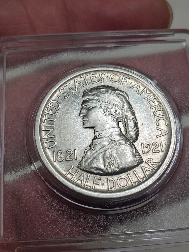 1921 Missouri silver half dollar Commemorative Uncirculated