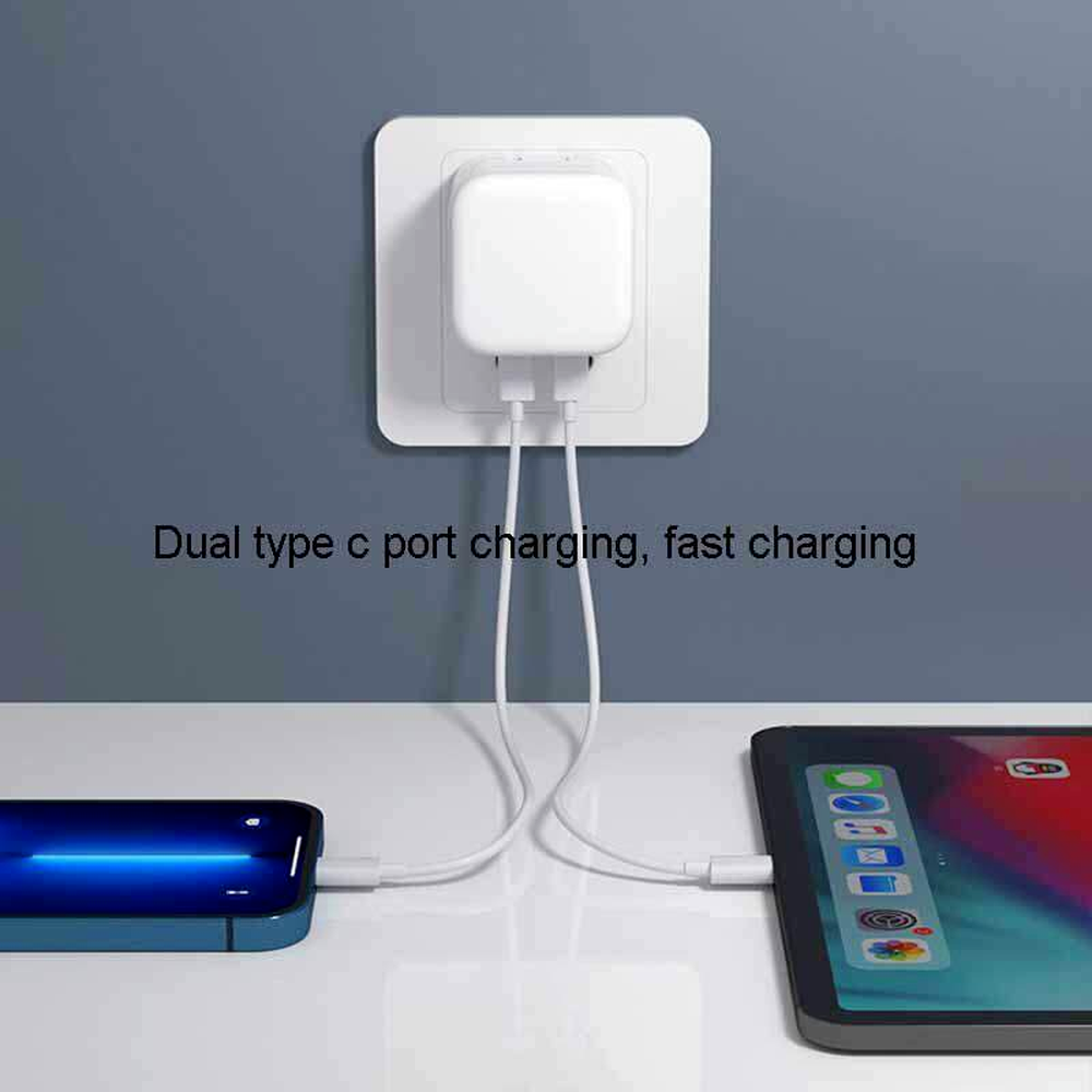 35W USB-C Fast Charger PD Type-C Cable For iPhone 15 Pro Max Plus iPad Android