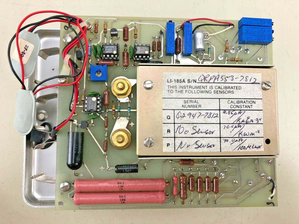 LI-COR LI-185A Quantum/Radiometer/Photometer light meter