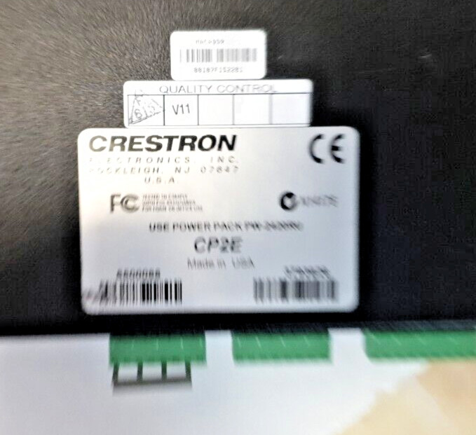 Crestron CP2 Processor Control System With Ethernet