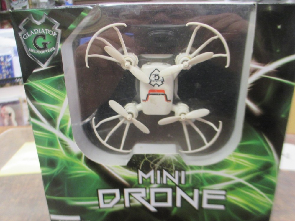 Gladiator Helicopters 2.4Ghz 4CH 6-Axis RC Mini Drone w/ 3D rollover function