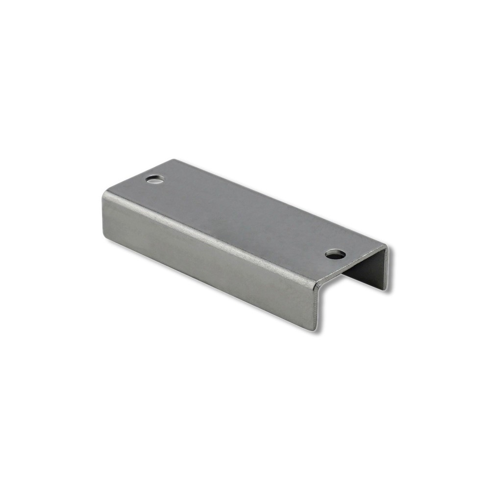 Magnet Source 2.75 in X 1 in Silver Latch Magnet 25 lb. pull  07575