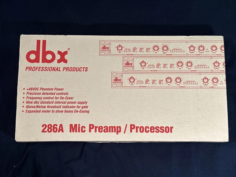 DBX | 286A Mic Preamp/Processor