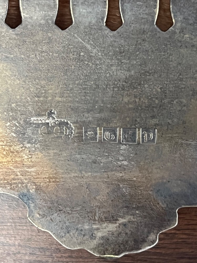 Silver on Copper Large Serving Tray GCP .925 Plating 19.5”x30.75” Vintage