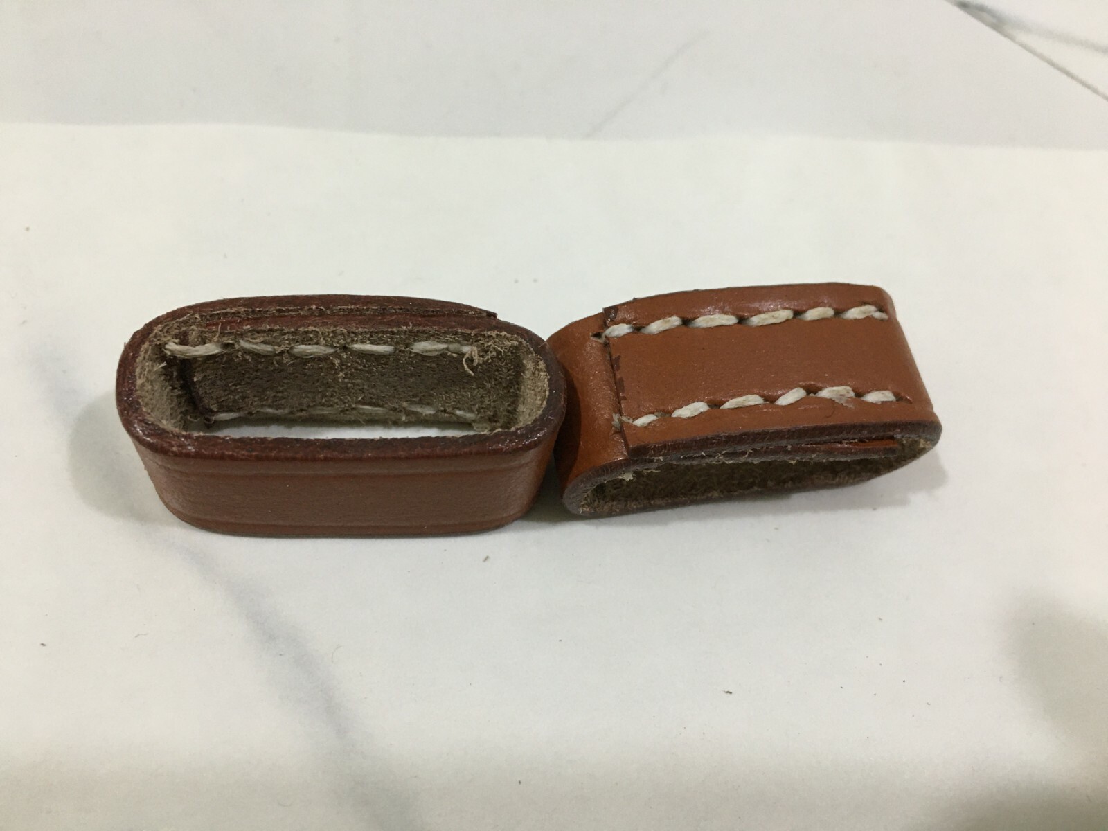 (Pack of 16) Leather Sling Keeper For M1 Garand Leather Sling