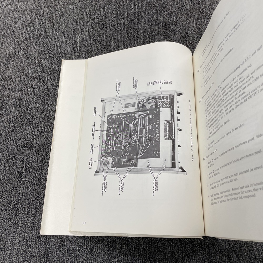 PRD Electronics Type 7808 Signal Generator Operating Instruction 1976