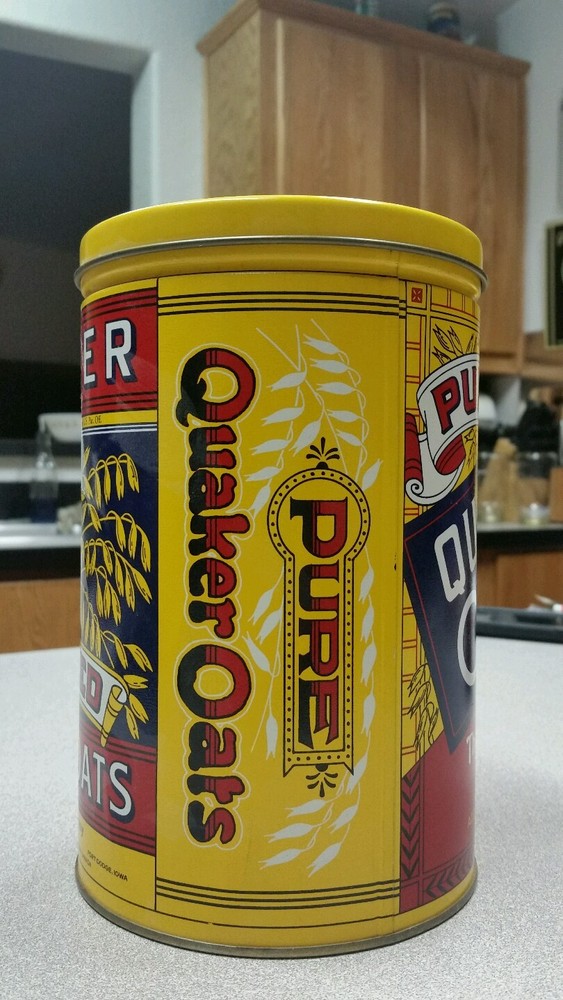 1984 Quaker Oats tin