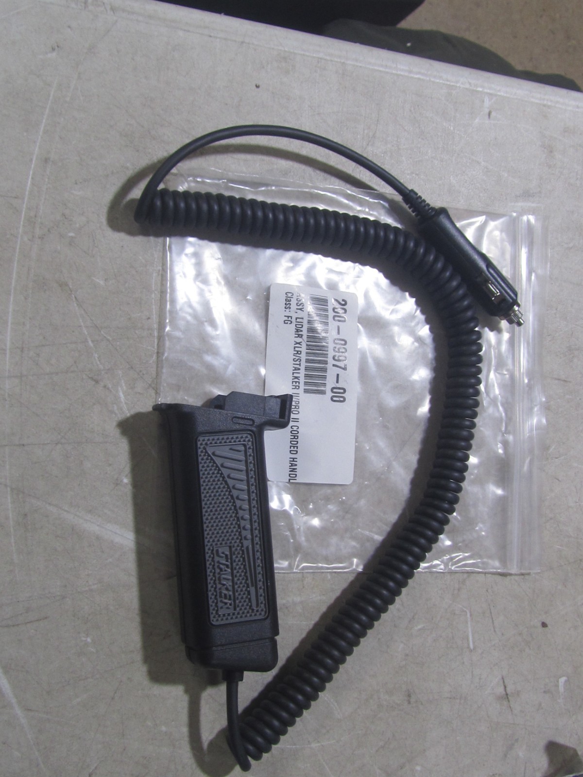 NEW Applied Concepts 200-0997-00 STALKER RADAR CORDED BATTERY HANDLE