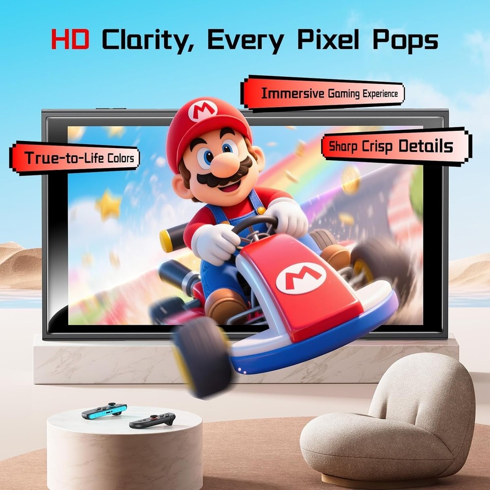 MARTDEVIL 2-Pack for Nintendo Switch 2 Screen Protector (2025 Model, 7.9 inch),