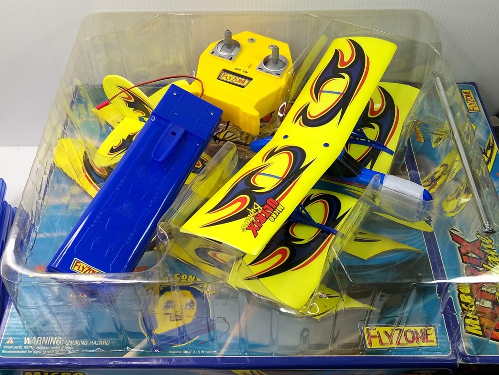 Flyzone Micro Ultrix Biplane Radio Control - OPEN BOX NEW