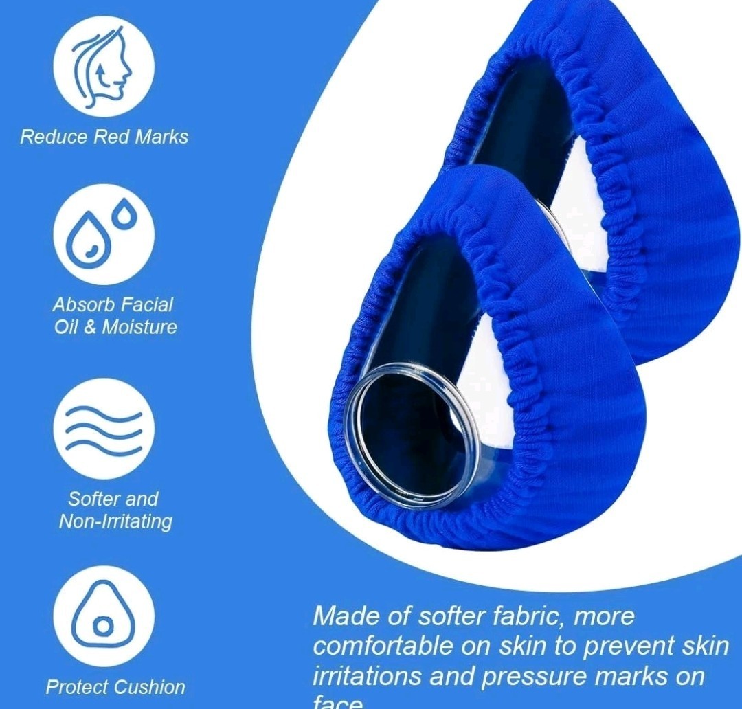 4-Pack CPAP Mask Liners Full Face Soft Mask Washable Covers. FREE SHIPPING! ⚡⚡⚡