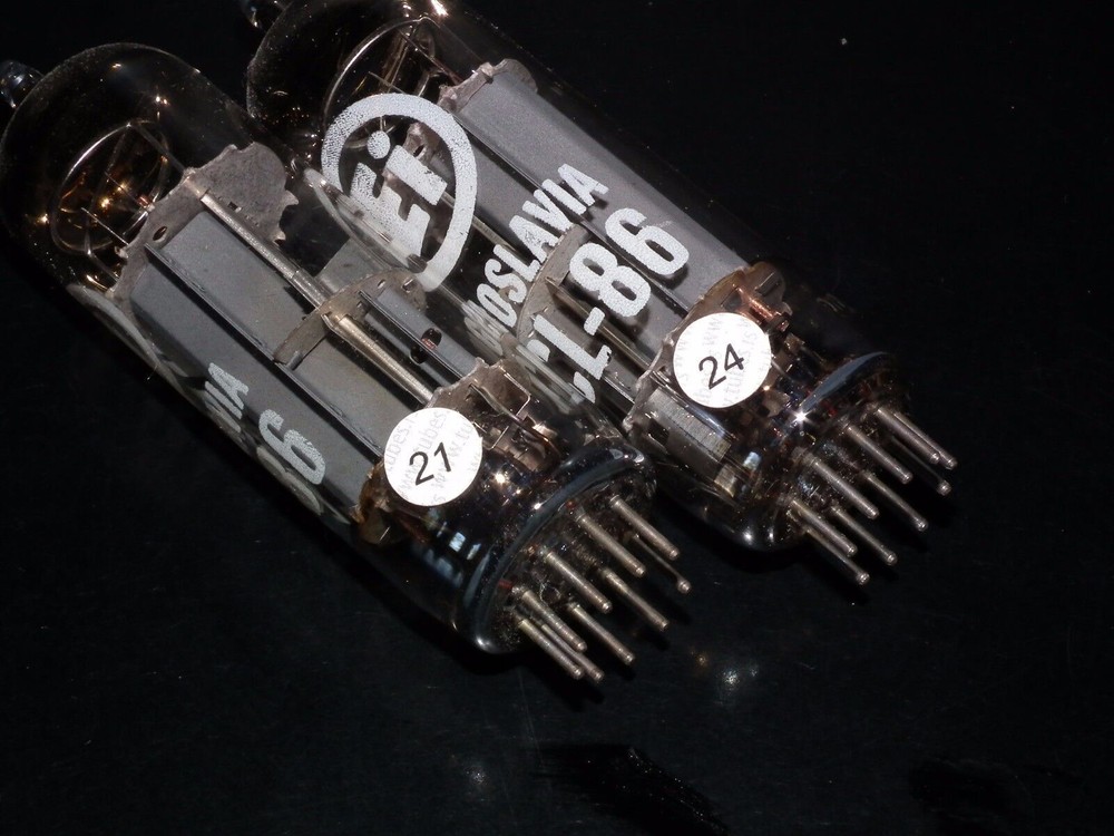 PCL86 14GW8 EI Yugoslavia NOS NIB Pair (Philips construction)