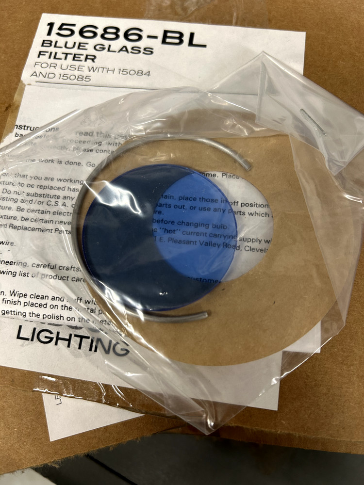 Kichler 15686BL Blue Lens Filter
