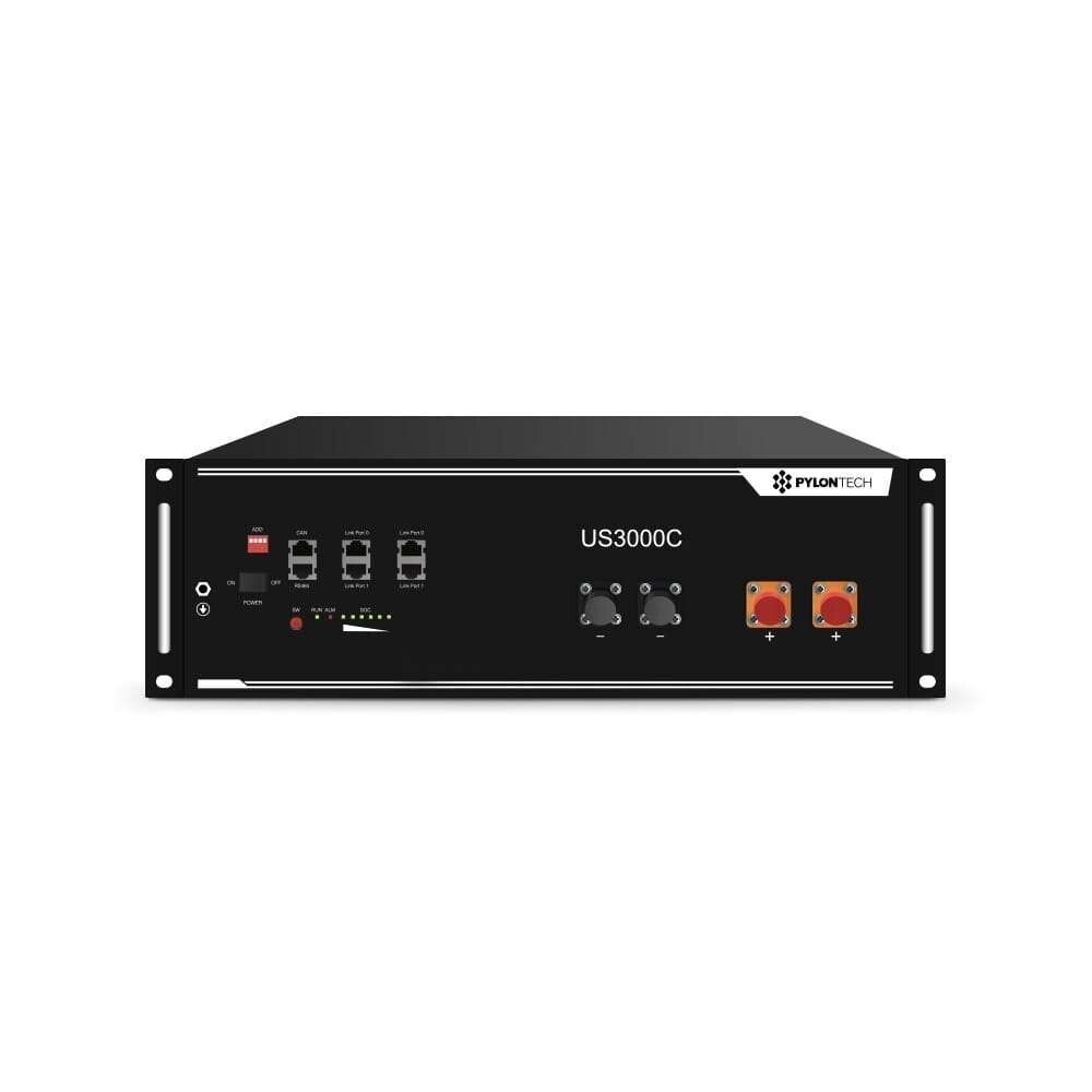 Pylontech 48-volt 3.5kWh Lithium Battery (US3000C) CEC Approved
